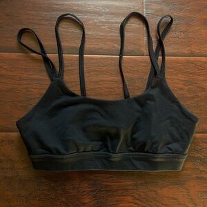 Alo Black Bra Top Small